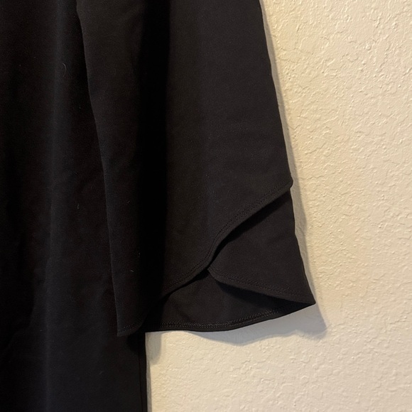 Lafayette 148 New York Black Long Sleeve Dress - Picture 3 of 7